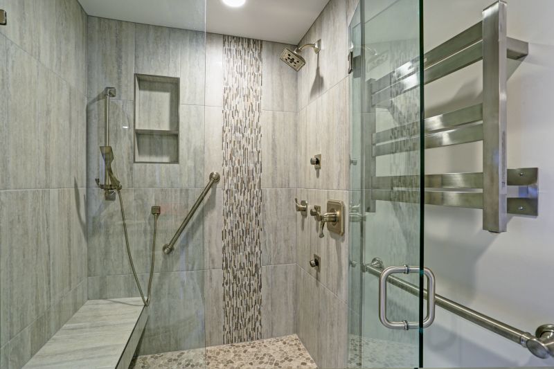 Spacious Shower with Rainfall Head