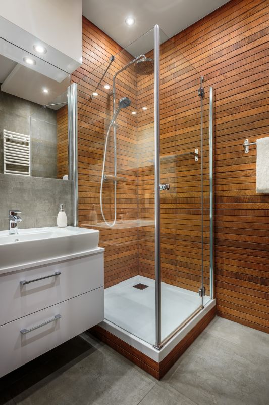 Elegant Glass Shower Enclosure